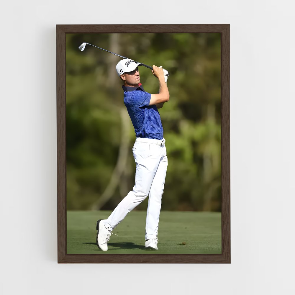 Poster Justin thomas – affiche Golf (vue 5)